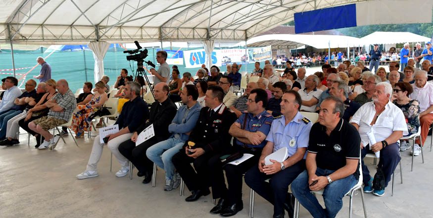 La platea del Premio